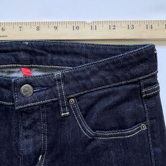UJ Uniqlo Women Bootcut Mid-Rise Jeans Size 7 (25‎ x 34) Inseam 33" Stretch - Picture 9 of 12